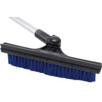 Brosse &agrave; neige t&eacute;lescopique, T&eacute;lescopique, lame Polypropyl&egrave;ne, 32-1/2" Longueur, Bleu Cintas