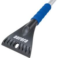 Brosse &agrave; neige t&eacute;lescopique, T&eacute;lescopique, lame Polypropyl&egrave;ne, 32-1/2" Longueur, Bleu Cintas