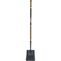 Pelle carr&eacute;e Pro, Fibre de verre, Lame Acier durci, Manche en Droit, Longueur 48" Cintas