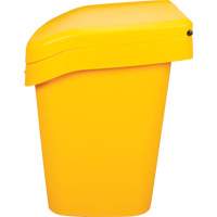 Salt & Sand Storage Bins, With Hasp, 21" x 27" x 26", 4.24 cu. ft., Yellow Cintas