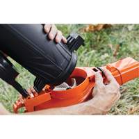 Souffleur/aspirateur/broyeur de feuilles, Vitesse d'air 210 mi/h, &eacute;lectrique Cintas