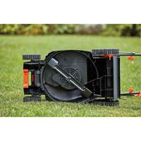 Lawn Mower with Comfort Grip Handle, Push Walk-Behind, Electric, 15" Cutting Width Cintas