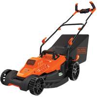 Lawn Mower with Comfort Grip Handle, Push Walk-Behind, Electric, 17" Cutting Width Cintas