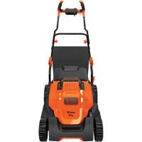Lawn Mower with Comfort Grip Handle, Push Walk-Behind, Electric, 17" Cutting Width Cintas