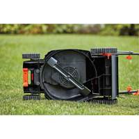 Lawn Mower with Comfort Grip Handle, Push Walk-Behind, Electric, 17" Cutting Width Cintas