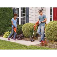 Max* String Trimmer/Edger & Hard Surface Sweeper Combo Kit, 10", Battery Powered, 20 V Cintas