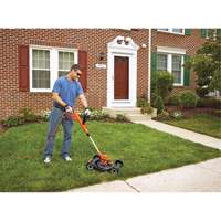 3-in-1 Compact Mower, Push Walk-Behind, Electric, 12" Cutting Width Cintas