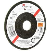 Meule flexible Green Corps, 4-1/2" x 1/8", Arbre 7/8", C&eacute;ramique, Type 27 Cintas
