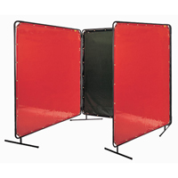 Welding Screen and Frame, Olive, 6' x 6' Cintas