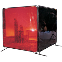 Welding Screen and Frame, Olive, 6' x 6' Cintas