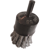 Brosses mont&eacute;es &agrave; fils nou&eacute;s, 1" dia., dia. Des fils 0,014", Tige 1/4" Cintas