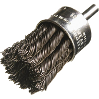 Brosses mont&eacute;es &agrave; fils nou&eacute;s, 1/2" dia., dia. Des fils 0,014", Tige 1/4" Cintas