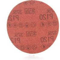 3M 375L Sanding Disc - 5", 5" Dia., P120 Grit, Aluminum Oxide Cintas