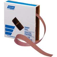 Rouleau de toile abrasive Metalite K225, Oxyde d'aluminium, 1" la x 30' lo, Grain P100-J Cintas