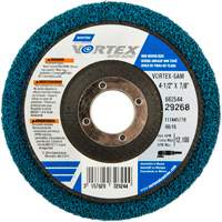Meule non tiss&eacute;e Vortex, 4-1/2" dia. x 1/2" la, Arbre 7/8", Oxyde d'aluminium Cintas