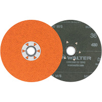 Coolcut XX Sanding Disc, 5" Dia., 36 Grit, Ceramic Cintas