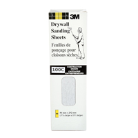 Tri-M-ite Fre-Cut Die -Cut Drywall Sheet, 11-1/4" x 3-5/16", 100 Grit, Silicon Carbide Cintas