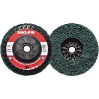 Disque extra coupe  Clean and Strip  XT Pro Scotch-Brite, 4-1/2" dia., Grain Extra grossier, Oxyde d'aluminium Cintas