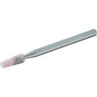 Meule mont&eacute;e vitrifi&eacute;e, B97, Oxyde d'aluminium, 1/8" dia., 3/8" lo, 80 Grain Cintas