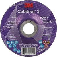 Cubitron 3 Cut-Off Wheel, 4-1/2" x 0.045", 7/8" Arbor, Type T27, Ceramic, 13300 RPM Cintas