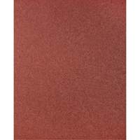 Feuille de papier abrasif grossier pour le m&eacute;tal R243 AO, 9" x 11", Grain 80, Oxyde d'aluminium Cintas