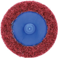 Disque de pr&eacute;paration de surface non tiss&eacute; &agrave; rechange rapide Bear-Tex Vortex, 2" dia., Grain Moyen, Oxyde d'aluminium Cintas