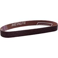 Metalite&reg; Cloth File Sanding Belt, 3/4" W x 20-1/2" L, Aluminum Oxide, 120 Grit Cintas