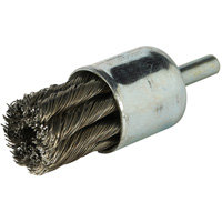 Brosse &agrave; fils nou&eacute;s avec moyeu, 3/4" dia. x 1/4" arbre Cintas