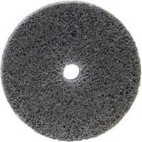 Disque unifi&eacute; non tiss&eacute; Bear-Tex, 3" x 1/4", Arbre de 1/4", Grain de Fin, Oxyde d'aluminium Cintas
