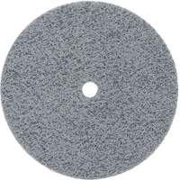 Disque unifi&eacute; non tiss&eacute; Bear-Tex, 3" x 1/4", Arbre de 3/8", Grain de Fin, Carbure de silicium Cintas