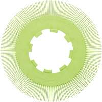 Brosse radiale en soies de pr&eacute;cision type S PN-RB sans adaptateur Scotch-Brite, C&eacute;ramique, Grain 50+, 8" dia. Cintas