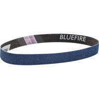 BlueFire Cloth File Belt, 3/4" W x 18" L, Zirconia Alumina, 120 Grit Cintas