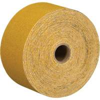 Feuille abrasive dor&eacute;e en rouleau Stikit 02785, Oxyde d'aluminium, 2-3/4" la x 135' lo, Grain 220 Cintas