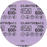 Cubitron II Hookit Film Disc, 5" Dia., 600+ Grit, Ceramic, 3 mil Cintas