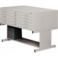 Steel Plan Files, 5 Drawers, 40-3/8" W x 29-3/8" D x 16-1/2" H Cintas