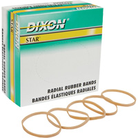 Rubber Bands, 2-1/2" x 1/8" Cintas