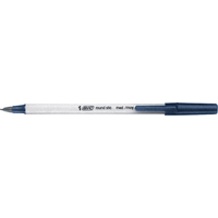 Stylo &agrave; bille Bic Round Stic, Bleu, 1 mm Cintas