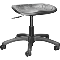 Tabourets industriels ergonomiques Shoptech, Mobile, Ajustable Hauteur, Capacit&eacute; 275 lb Cintas