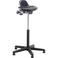 Tabourets Industriels Ergonomiques Shoptech, Position assise/debout, Ajustable Hauteur, Capacit&eacute; 275 lb Cintas