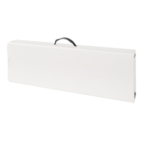 Folding Bench, Polyethylene, 72" L x 12" W x 17" H Cintas