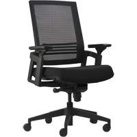 Chaises de bureau A-37 Activ, Mailles, Noir, Capacit&eacute; 275 lb Cintas