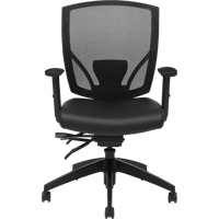 Chaises &agrave; bras Multi-Tilter, Vinyle, Noir, Capacit&eacute; 300 lb Cintas