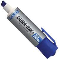 Dura-Ink&reg; WashAway Ink Marker, Blue, Chisel Tip Cintas