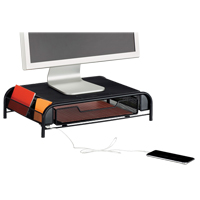 Organisateur de bureau avec alimentation USB Onyx Cintas