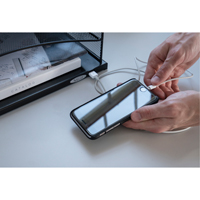 Organisateur de bureau avec alimentation USB Onyx Cintas