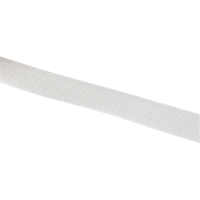 Fastener Tape, Hook, 25 yds x 1", Sew-On, White Cintas