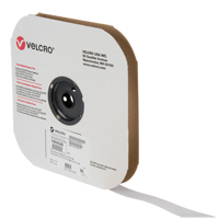 Fastener Tape, Hook, 25 yds x 1", Sew-On, White Cintas