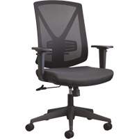 Chaise de bureau Activ A-47 Synchro, Tissu, Noir, Capacit&eacute; 275 lb Cintas