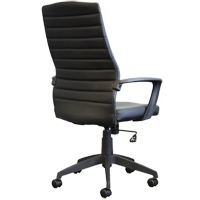 Chaise de bureau Activ A-128, Polyur&eacute;thane, Noir, Capacit&eacute; 275 lb Cintas