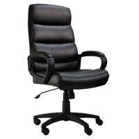 Chaise de bureau Activ s&eacute;rie A-601, Polyur&eacute;thane, Noir, Capacit&eacute; 275 lb Cintas
